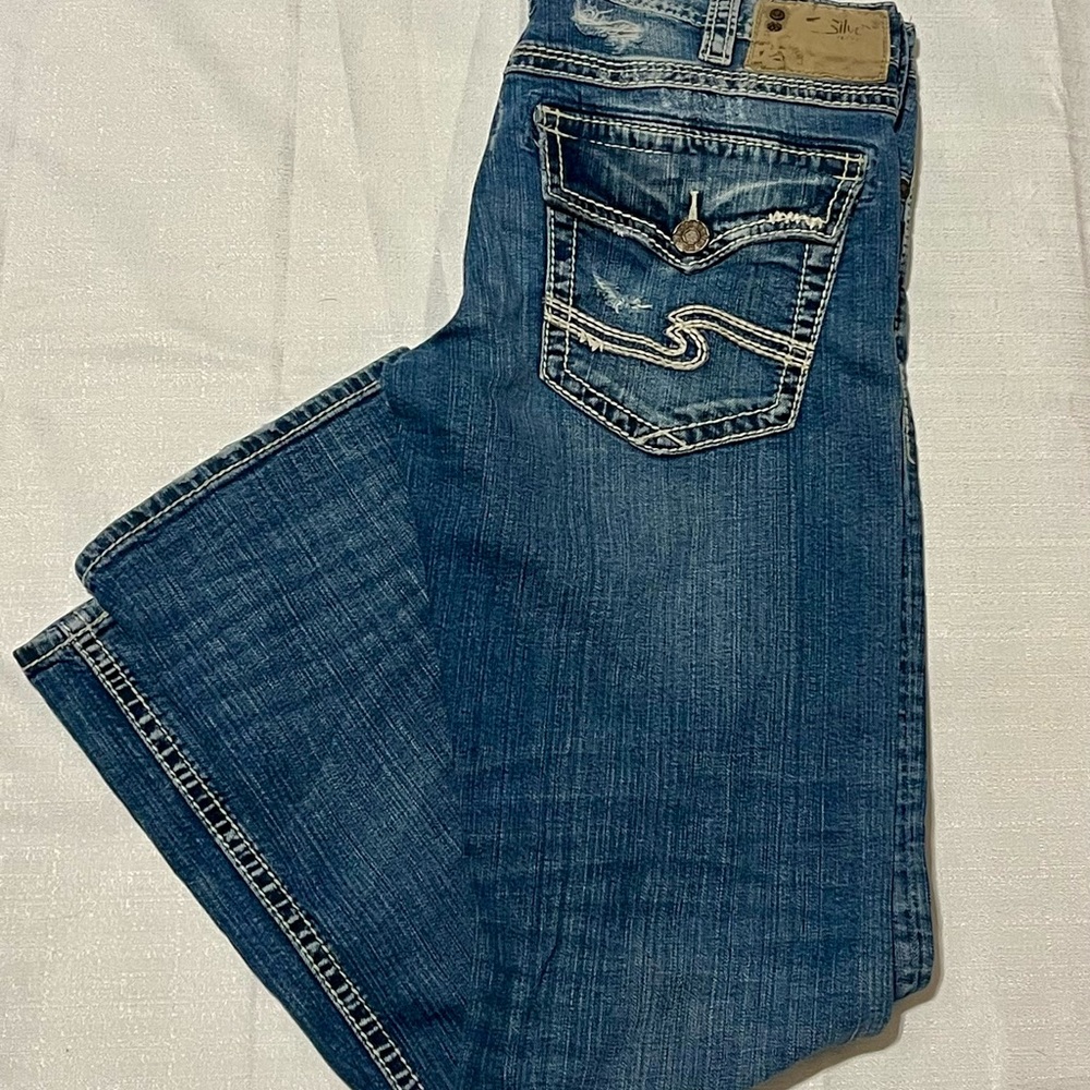 Silver Jeans Men Boot Cut in Classic Blue